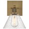Access Lighting Port Nine Martini, Martini LED Wall Sconce, Antique Brushed Brass Finish, Seeded Glass 63143LEDDLP-ABB/SDG - alternate 6